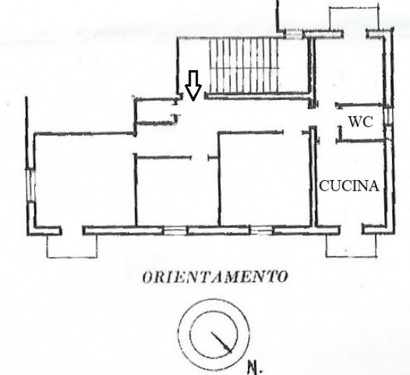 Appartamento con 3 camere da letto