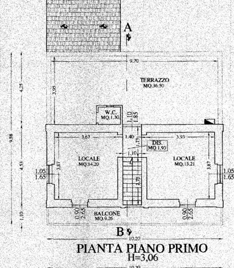 Casa indipendente vista mare