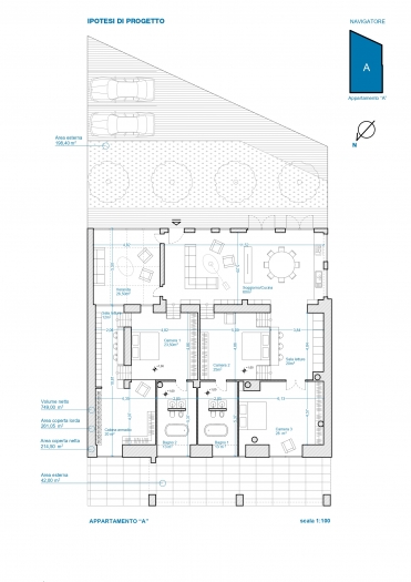 VENDESI LOCALE/APPARTAMENTO/LOFT DI 365 MQ. CON GIARDINO ESCLUSIVO