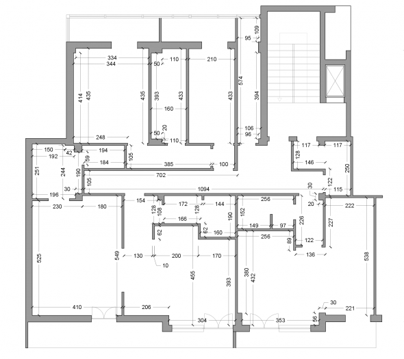 Appartamento con due ingressi