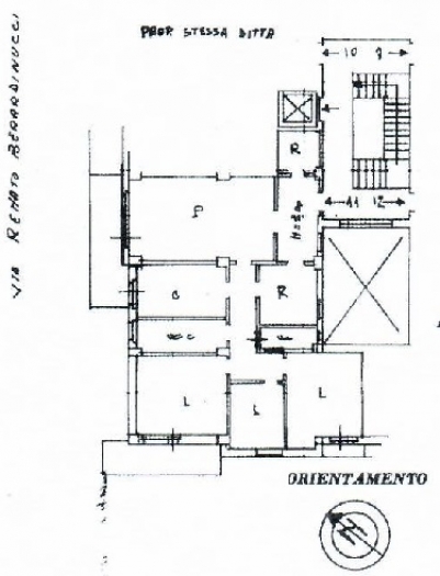 Appartamento 3 camere su strada parco