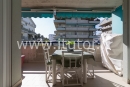 Trilocale con due bagni fronte pineta e vista mare